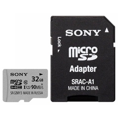 Карта памяти SDHC Micro Sony SR-32MY3A/ST