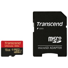 Карта памяти SDHC Micro Transcend TS16GUSDHC10U1