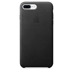 Чехол для iPhone Apple iPhone 7 Plus Leather Case Black (MMYJ2ZM/A)