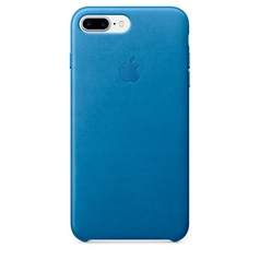 Чехол для iPhone Apple iPhone 7 Plus Leather Case Sea Blue (MMYH2ZM/A)