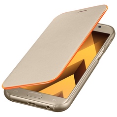 Чехол для сотового телефона Samsung A5 2017 Neon Flip Cover Gold