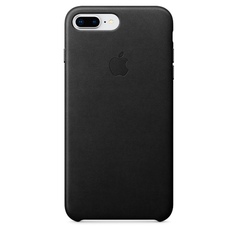 Чехол для iPhone Apple iPhone 8 Plus / 7 Plus Leather Black (MQHM2ZM/A)