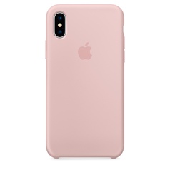 Чехол для iPhone Apple iPhone X Silicone Case Pink Sand (MQT62ZM/A)