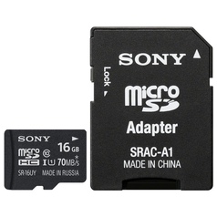 Карта памяти SDHC Micro Sony SR-16UYA