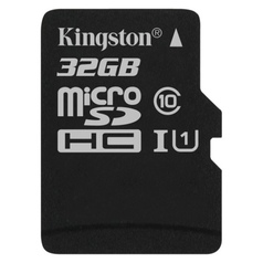 Карта памяти SDHC Micro Kingston SDC10G2/32GBSP