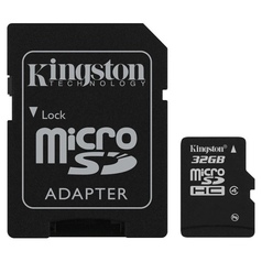 Карта памяти SDHC Micro Kingston SDC4/32GB