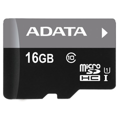 Карта памяти SDHC Micro ADATA AUSDH16GUICL10-R