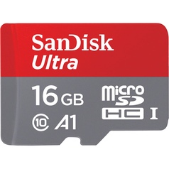 Карта памяти SDHC Micro SanDisk Ultra 16GB (SDSQUAR-016G-GN6MA)