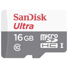 Карта памяти SDHC Micro SanDisk Ultra Android 16GB (SDSQUNS-016G-GN3MN)