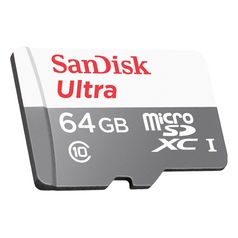 Карта памяти SDHC Micro SanDisk Ultra Android 64GB (SDSQUNS-064G-GN3MN)