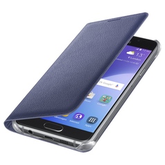 Чехол для сотового телефона Samsung Flip Wallet A3 2016 Black (EF-WA310PBEGRU)
