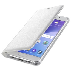 Чехол для сотового телефона Samsung Flip Wallet A3 2016 White (EF-WA310PWEGRU)