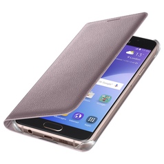Чехол для сотового телефона Samsung Flip Wallet A3 2016 Pink Gold (EF-WA310PZEGRU)