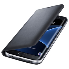 Чехол для сотового телефона Samsung LED View Cover S7 Edge Black (EF-NG935PBEGRU)