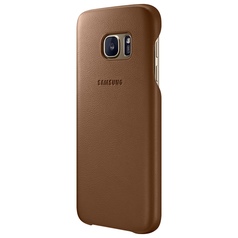 Чехол для сотового телефона Samsung Leather Cover S7 Brown (EF-VG930LDEGRU)