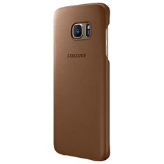 Чехол для сотового телефона Samsung Leather Cover S7 Edge Brown (EF-VG935LDEGRU)
