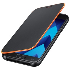 Чехол для сотового телефона Samsung A3 2017 Neon Flip Cover Black