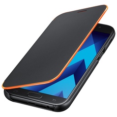 Чехол для сотового телефона Samsung A5 2017 Neon Flip Cover Black