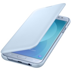 Чехол для сотового телефона Samsung Galaxy J7 (2017) Wallet Blue (EF-WJ730CLEGRU)