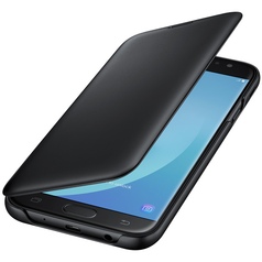 Чехол для сотового телефона Samsung Galaxy J7 (2017) Wallet Black (EF-WJ730CBEGRU)