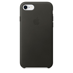 Чехол для iPhone Apple iPhone 8 / 7 Leather Charcoal  Gray (MQHC2ZM/A)