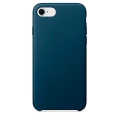 Чехол для iPhone Apple iPhone 8 / 7 Leather Case Cosmos Blue (MQHF2ZM/A)