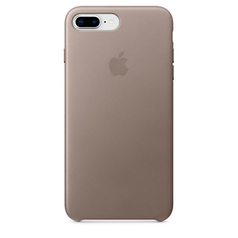 Чехол для iPhone Apple iPhone 8 Plus / 7 Plus Leather Taupe (MQHJ2ZM/A)