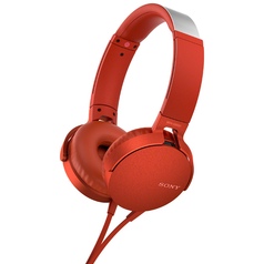 Наушники накладные Sony XB550AP Extra Bass Red (MDRXB550APRC(Е))