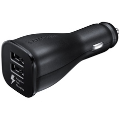 Автомобильное зарядное устройство Samsung 2 USB 2A+кабель microUSB+быстрая зар. (EP-LN920)