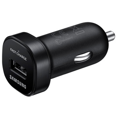 Автомобильное зарядное устройство Samsung 1 USB 2A+кабель Type C+быстрая зарядка(EP-LN930C)
